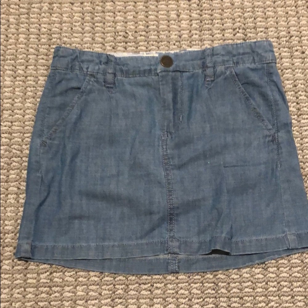 Girls jean skirt